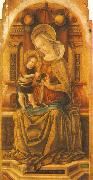 CRIVELLI, Carlo Virgin and Child Enthroned around France oil painting artist